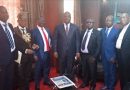 SEM le Ministre Maître Claude Nyamugabo Bazibuhe a reçu en son cabinet, le caucus des députés et notables de la Tshopo. députés et notables de la Tshopo