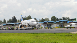 Vue partielle de l’Aéroport International de Goma