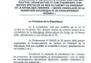 ORDONNANCE N°20013 DU 28 FEVRIER 2020 PORTANT CREATION DE L’AGENCE CONGOLAISE DE LA TRANSITION ECOLOGIQUE ET DU DEVELOPPEMENT DURABLE ORDONNANCE N°20013 DU 28 FEVRIER 2020 PORTANT CREATION DE L'AGENCE CONGOLAISE DE LA TRANSITION ECOLOGIQUE ET DU DEVELOPPEMENT DURABLE