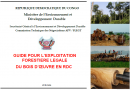 Secrétariat Général à l’Environnement et Développement Durable Commission Technique des Négociations APV / FLEGT – GUIDE POUR L’EXPLOITATION FORESTIERE LEGALE DU BOIS D’OEUVRE EN RDC Secrétariat Général à l’Environnement et Développement Durable Commission Technique des Négociations APV / FLEGT – GUIDE POUR L’EXPLOITATION FORESTIERE LEGALE DU BOIS D’OEUVRE EN RDC