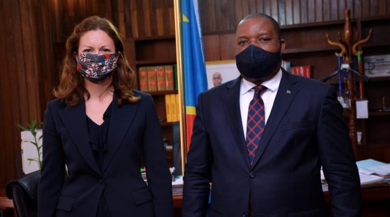 L'Ambassadrice du Royaume Uni, Emily MALTMAN réaffirme le soutien de son pays à la RDC dans le domaine de l'Environnement et Développement Durable