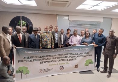 Forets : Démarrage de l’etude sur l’analyse du cadre politique, institutionnel et opérationnel pour la restauration des paysages forestiers en RDC